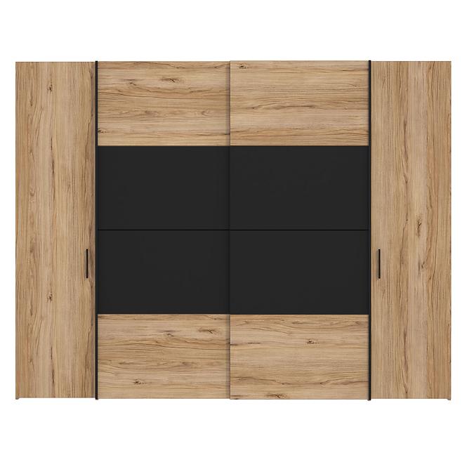 Schrank Nemezy Dqls82411 eiche catania/schwarz,2