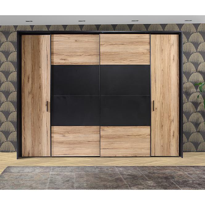 Schrank Nemezy Dqls82411 eiche catania/schwarz,5