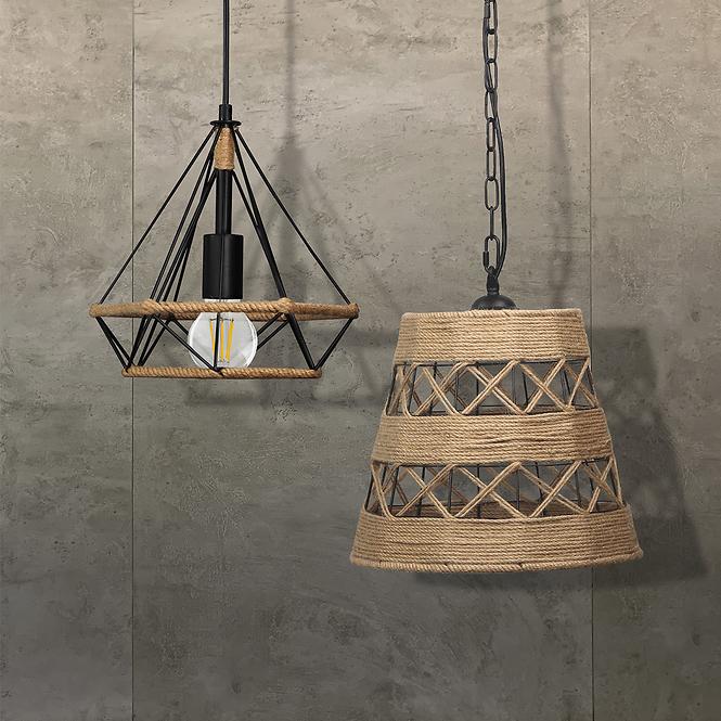 Lampe Alma Rope 314536 1xE27 LW1