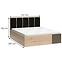 Bett Cali C16 160+rahmen Artisan,4