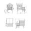 Kindergartenhaus Tomek mit Rutsche 174x123x212 cm,2