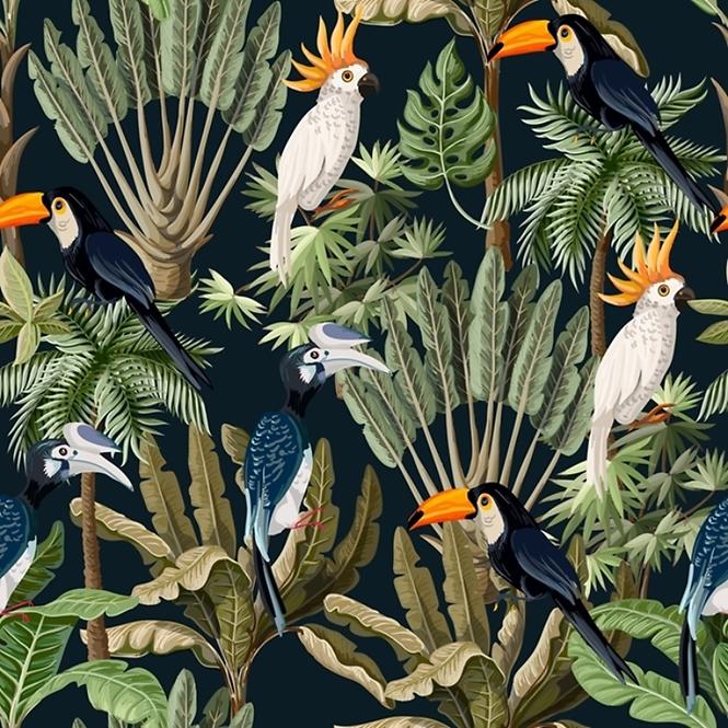 Dekorfliese Mural Gresowy 60/60 Tropic-7 Black
