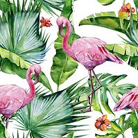 Dekorfliese Mural Gresowy 60/60 Jungle 2 White