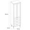 Schrank HENRY H 2D3S eiche wotan/schwarz,2