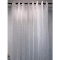Vorhänge an den Ösen 1625976/70GSM/140X250 BIAŁA