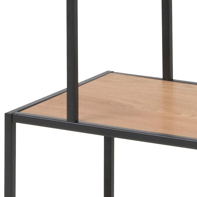 Regal Seaford wild eiche/schwarz mat 89164