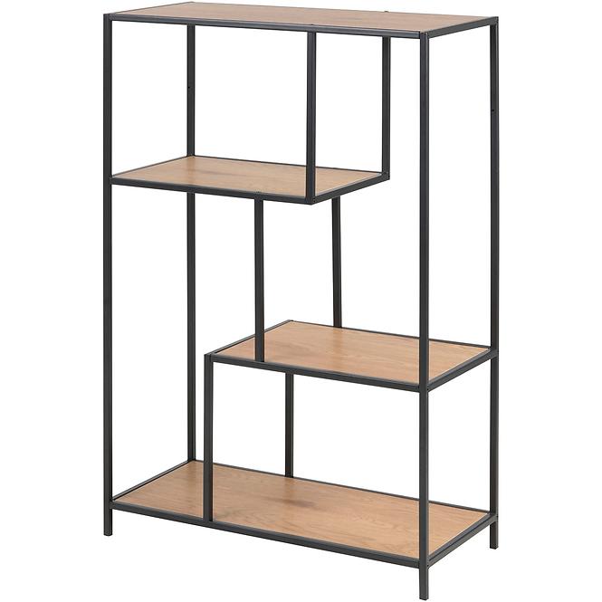 Regal Seaford wild eiche/schwarz mat 89164