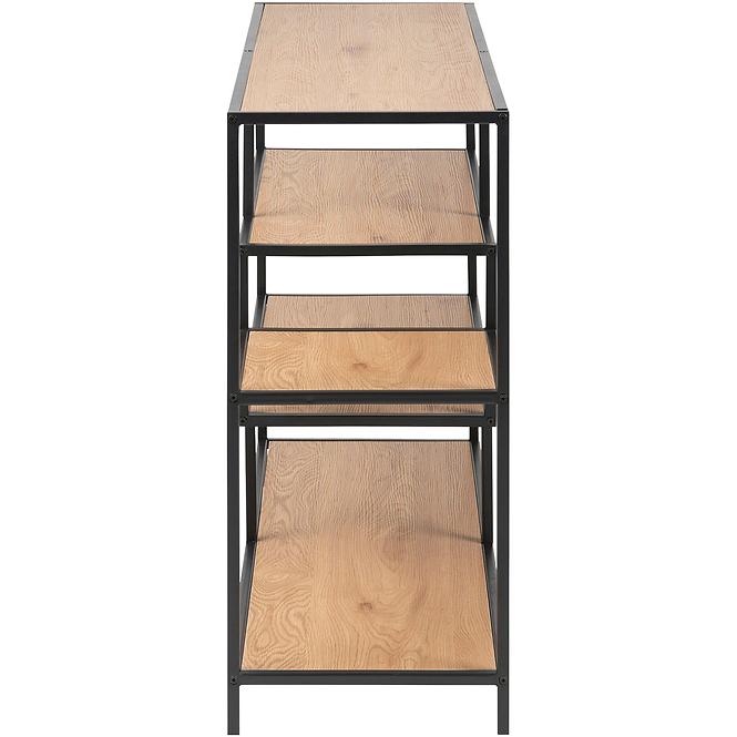 Regal Seaford wild eiche/schwarz mat 91153