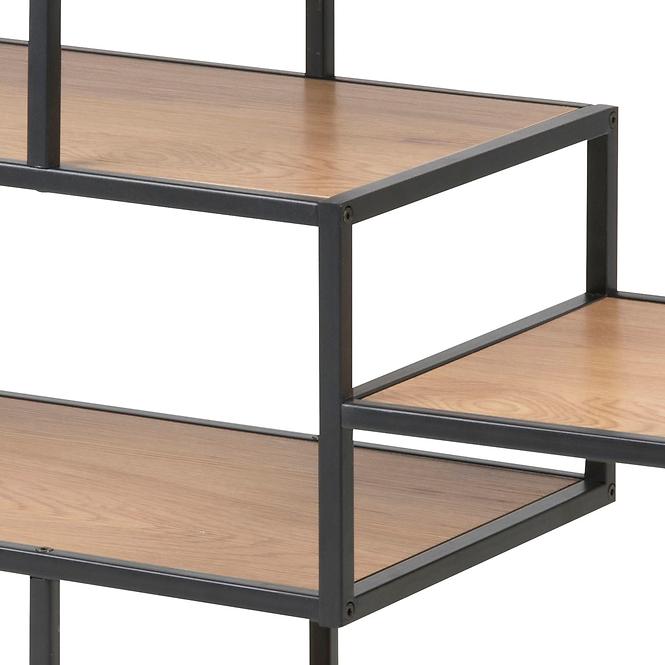 Regal Seaford wild eiche/schwarz mat 91153