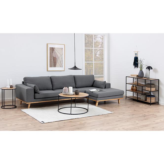 Regal Seaford wild eiche/schwarz mat 91153