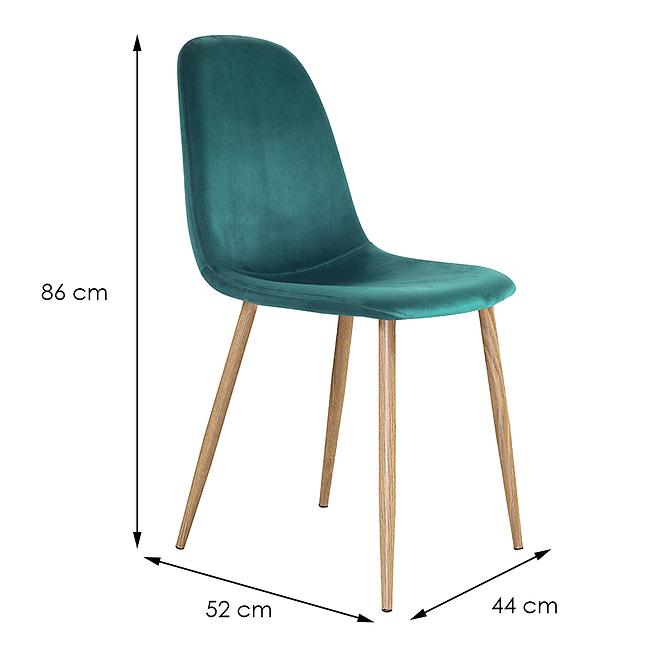 Stuhl Johny Dc-4724-1 dark green