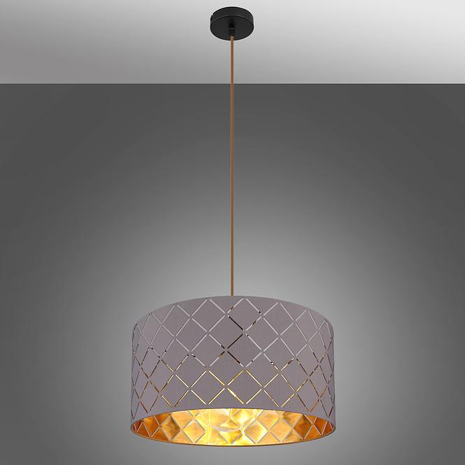 Lampe 15584H Grau-Gold LW1