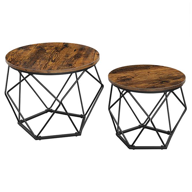 Couchtisch Industrial set 2 st.