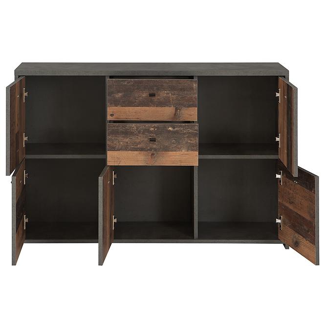 Kommode BEST CHEST old wood vin/beton