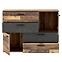 Kommode Skive old wood vintage/beton,5
