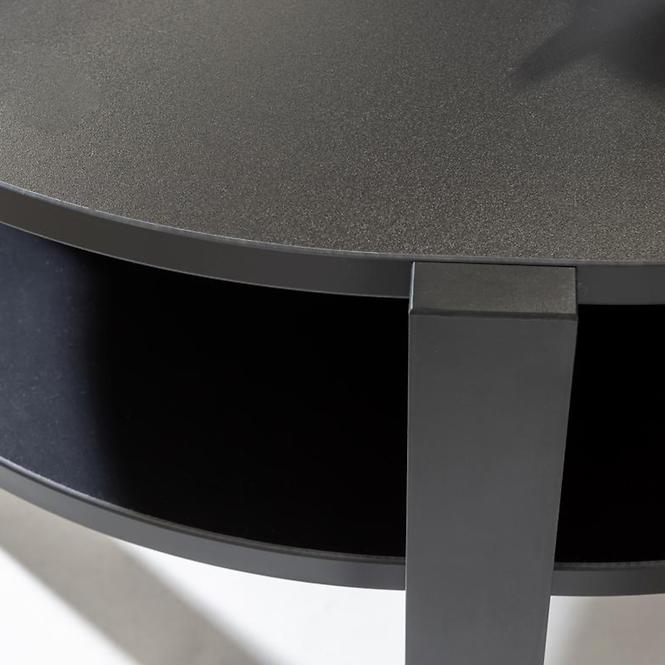 Couchtisch Tobargo schwarz matt