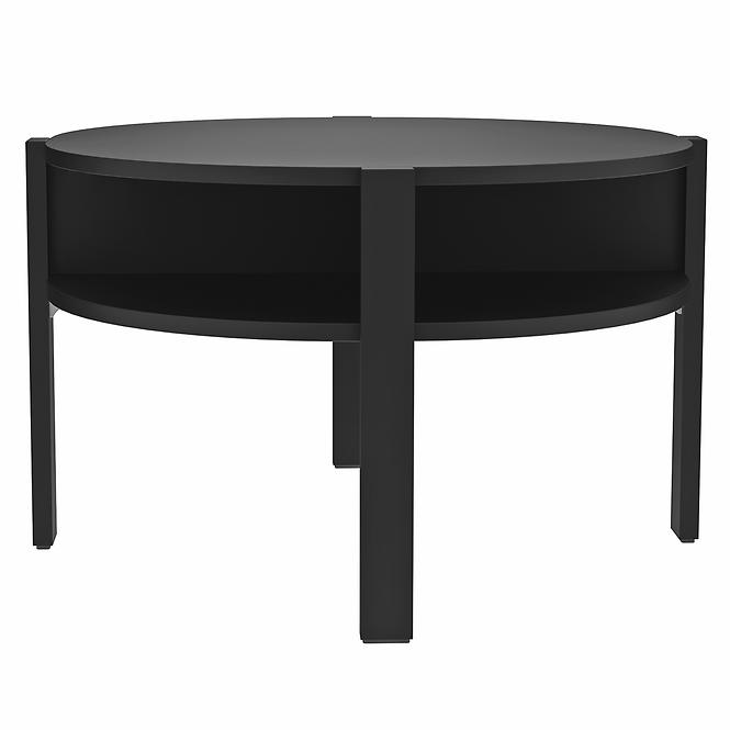 Couchtisch Tobargo schwarz matt