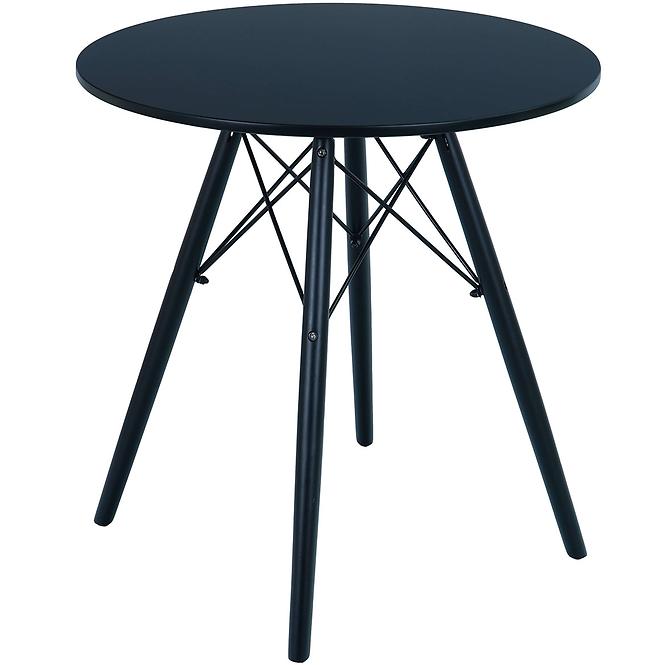 Tisch Oslo 80cm schwarz