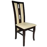 Stuhl 347 nuss Br-281 creme eko