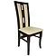 Stuhl 347 nuss Br-281 creme eko
