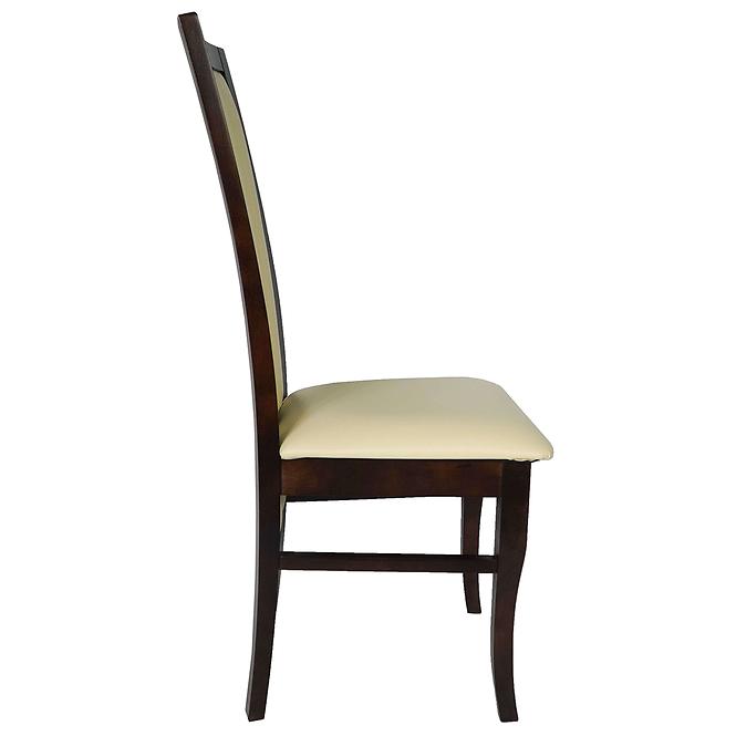 Stuhl 347 nuss Br-281 creme eko