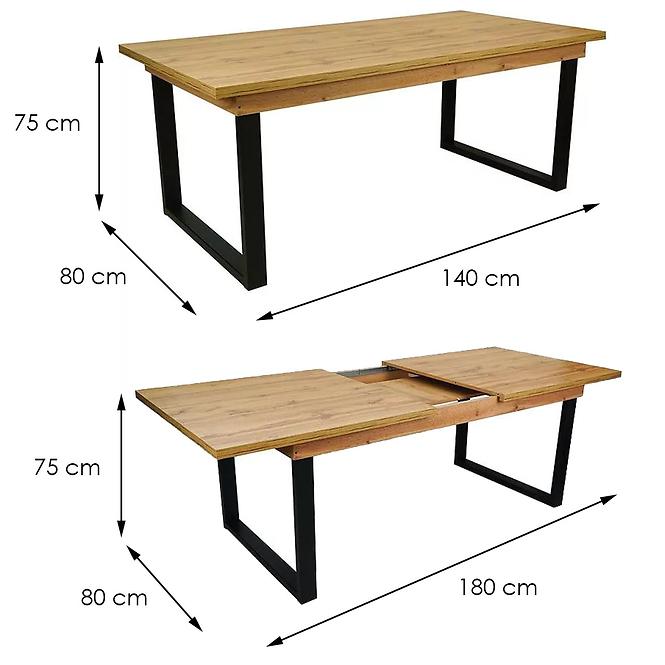 Tisch ST-10 140x80+40 wotan
