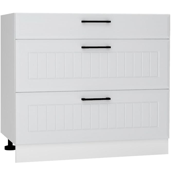 Küchenzeile Irma D90pc S/3 hellgrau matt