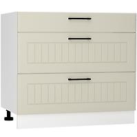 Küchenzeile Irma D90pc S/3 coffee matt