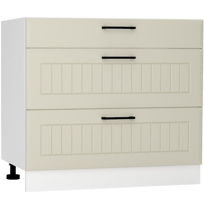 Küchenzeile Irma D90pc S/3 coffee matt