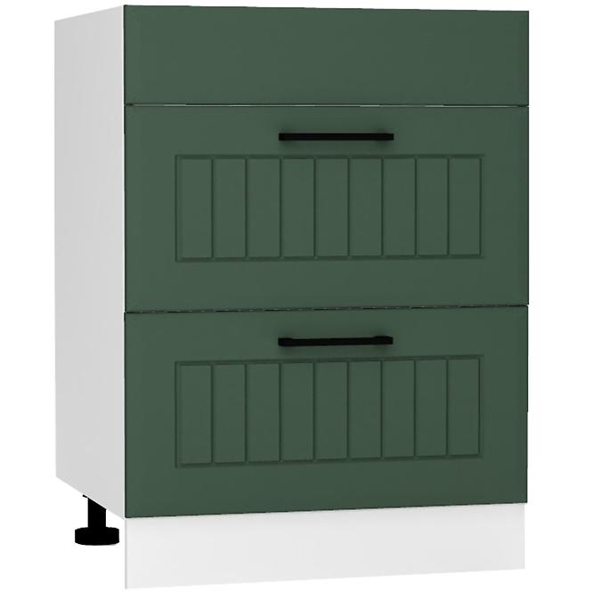 Küchenzeile Irma D60pc S/2 Zasl grün matt