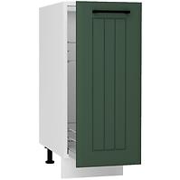 Küchenzeile Irma D30 Cargo + Kos grün matt