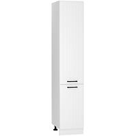 Küchenzeile Irma D40sł 2133 Pl 2fr weiß matt
