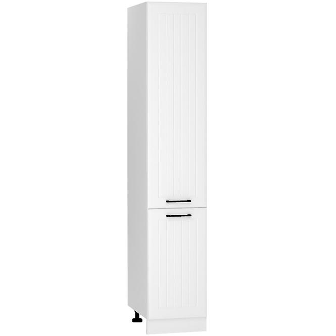Küchenzeile Irma D40sł 2133 Pl 2fr weiß matt