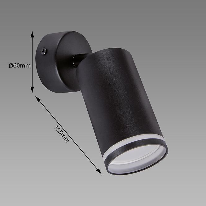 Leuchte Zula SPT GU10 Black 03996 K1,2