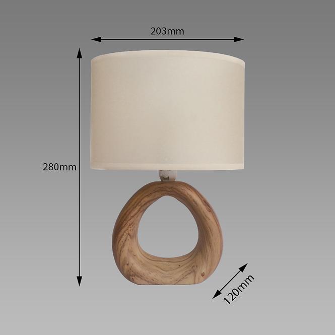 Lampe Golf E14 Walnut 03205 LB1