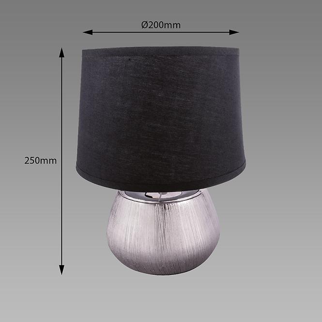 Lampe Jagoda E14 Chrome/Black 03292 LB1