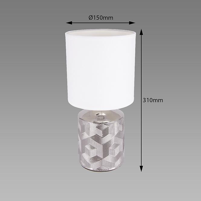Lampe Linda E14 Chrome/White 03785 LB1