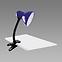 Lampe Tola E27 Blue Clip 02855 LB1,4