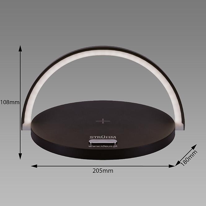 45ID SVITIDLO SATURN LED BLACK 03863 LB1