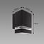 Lampe Bruno GU10 D Black 04006 K1,2