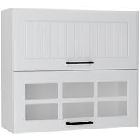 Küchenzeile Irma W80grf/2 Sd hellgrau matt