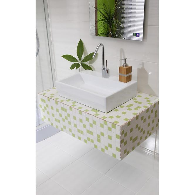 Mosaik Lira white green 25/25