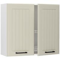 Küchenzeile Irma W80su Alu coffee matt