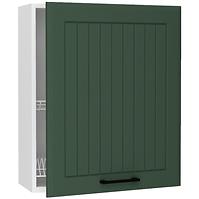Küchenzeile Irma W60su Alu grün  matt