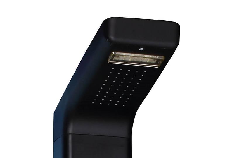 SOLÁRNÍ SPRCHA HLINÍKOVÁ S LED OSVĚTLENÍM 35L