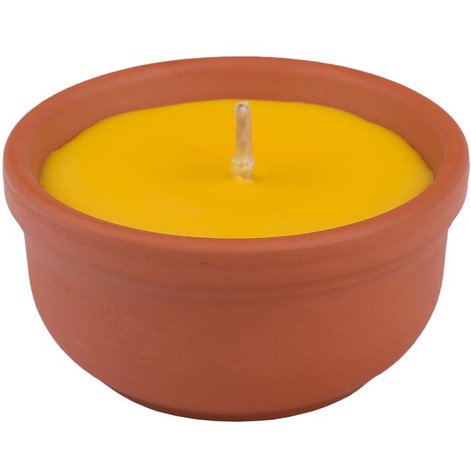 Kerze Citronella Terrakotta 2x50 g