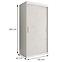 Schrank MARMUR T 100 weiß/marmor weiß,2