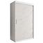 Schrank MARMUR T 120 weiß/marmor weiß