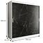 Schrank MARMUR T 200 weiß/marmor schwarz,2
