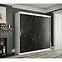 Schrank MARMUR T 200 weiß/marmor schwarz,3